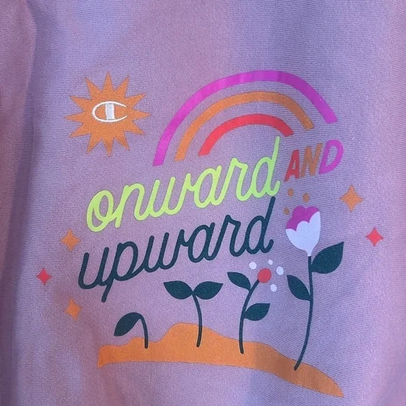 x steffi lynn Onward & Upward Reverse Weave Hoodie by CHAMPION size M - Picture 7 of 7